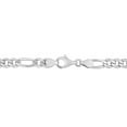 thumbnail image 2 of Miabella Sterling Silver Figaro Anklet, 2 of 3