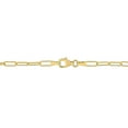 thumbnail image 2 of Collier trombone de Miabella en argent sterling plaqué or jaune 18K, 2 of 5