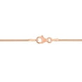 thumbnail image 2 of Bracelet de cheville en chaîne serpent de rose 18K, 2 of 2