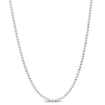 thumbnail image 1 of Miabella Sterling Silver Ball Chain Necklace, 1 of 5