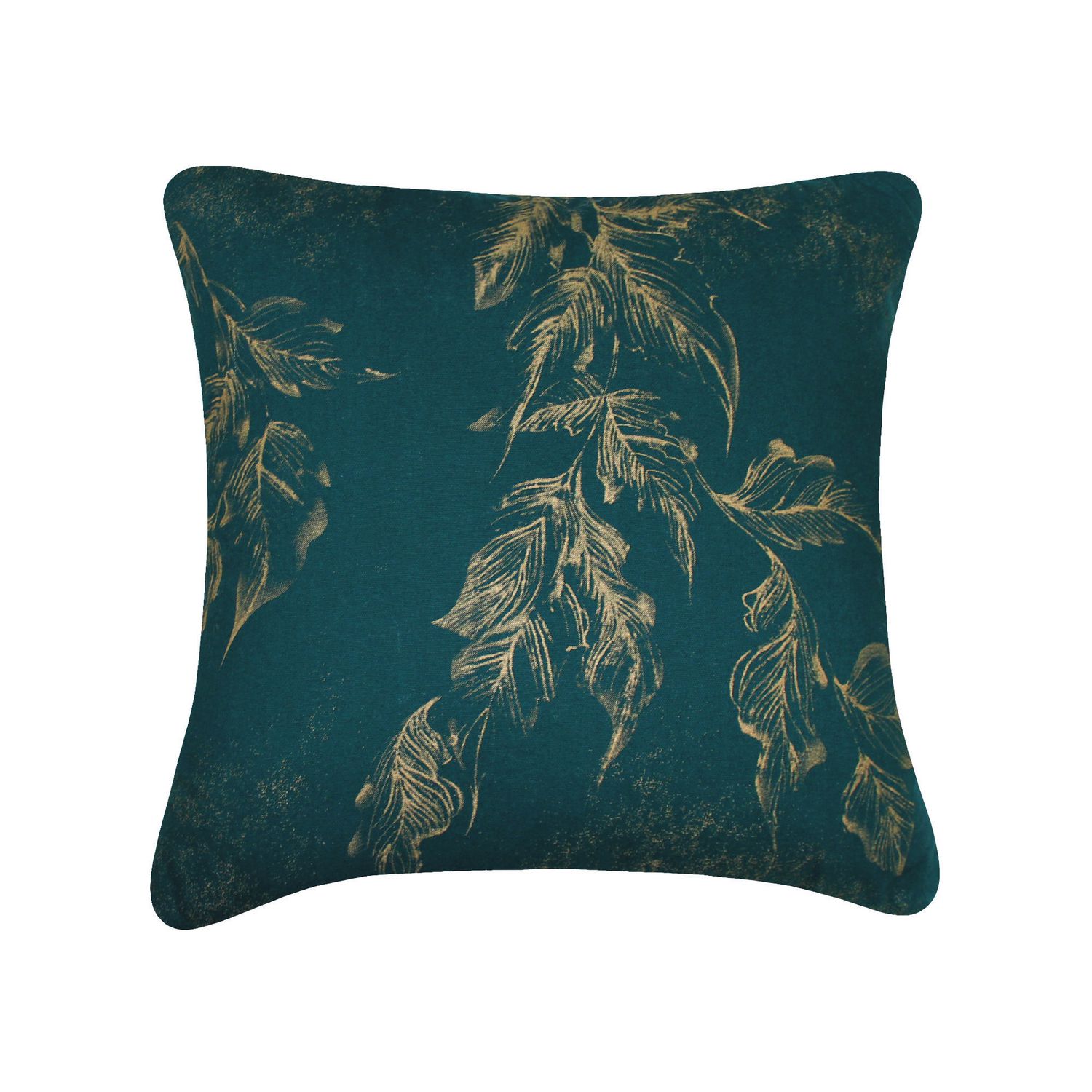 hometrends Golden Leaf Decorative Cushion Walmart Canada
