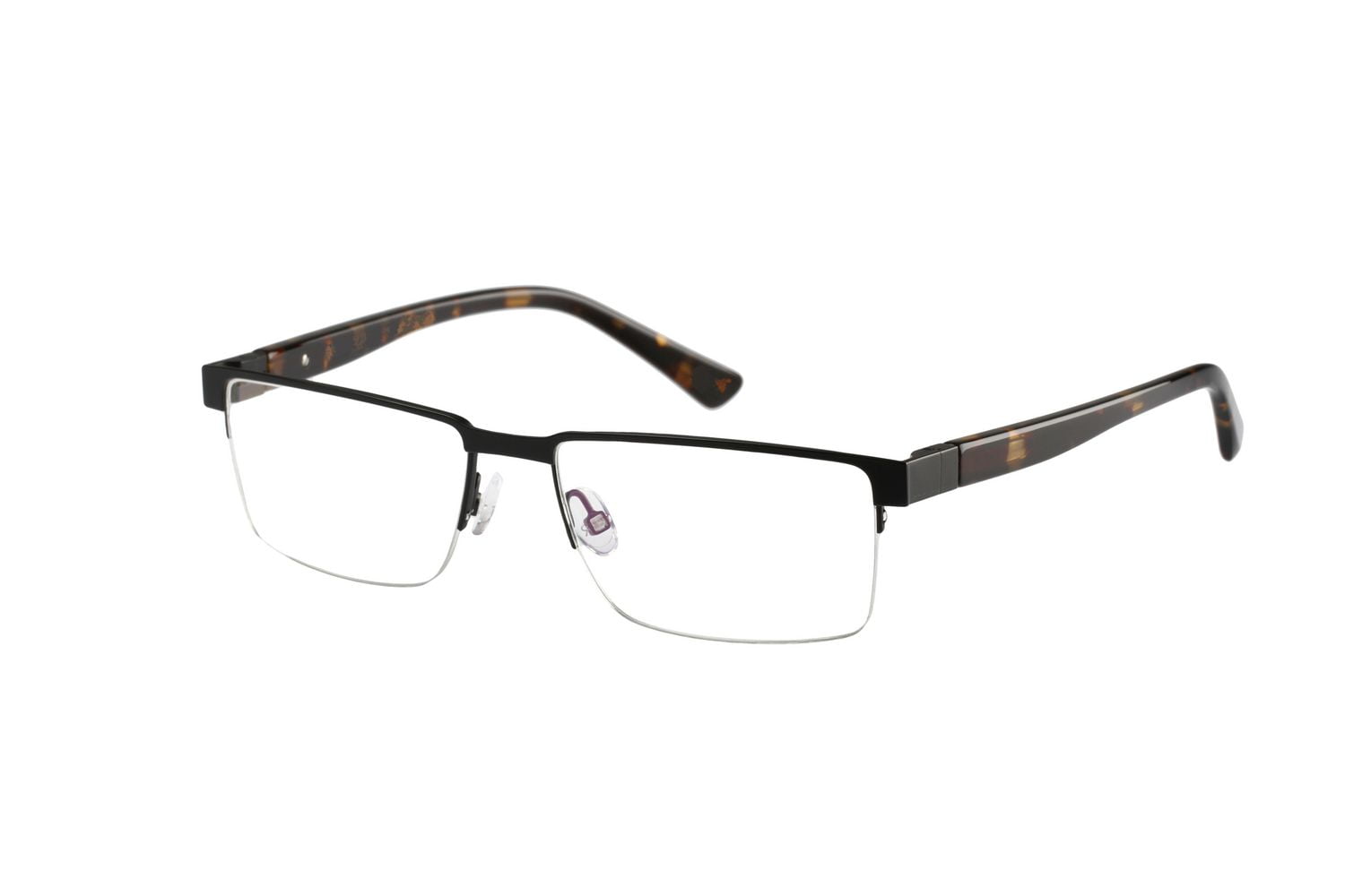London Underground Men's LUO04 004 Black/Gunmetal Eyeglasses Walmart