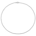 thumbnail image 4 of Miabella Sterling Silver Ball Chain Necklace, 4 of 5