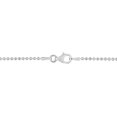 thumbnail image 2 of Miabella Sterling Silver Ball Chain Necklace, 2 of 5