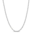 thumbnail image 1 of Miabella Sterling Silver Fancy Rectangular Rolo Chain Necklace, 1 of 5