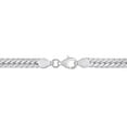thumbnail image 2 of Miabella Sterling Silver Herringbone Chain Necklace, 2 of 5
