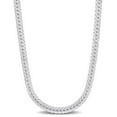 thumbnail image 1 of Miabella Sterling Silver Herringbone Chain Necklace, 1 of 5