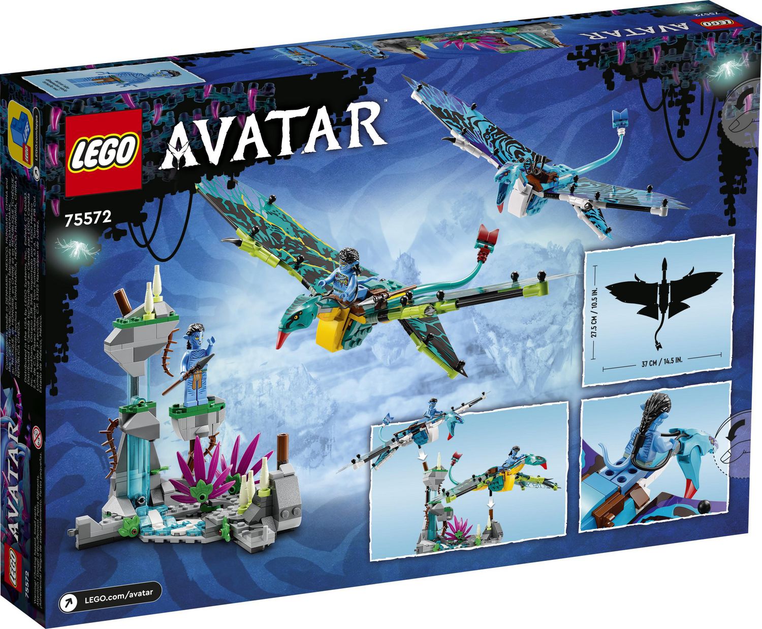 LEGO Avatar Jake & Neytiri's First Banshee Flight 75572 Toy