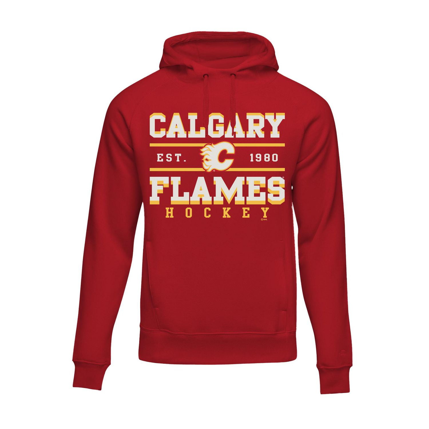NHL Calgary Flames Mens Long Sleeve Hoodie *On-Line Exclusive