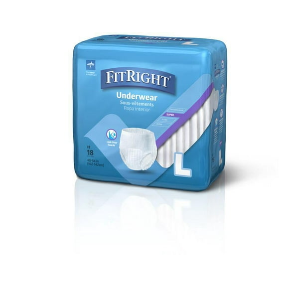 Medline Protection Plus Super Protective Underwear