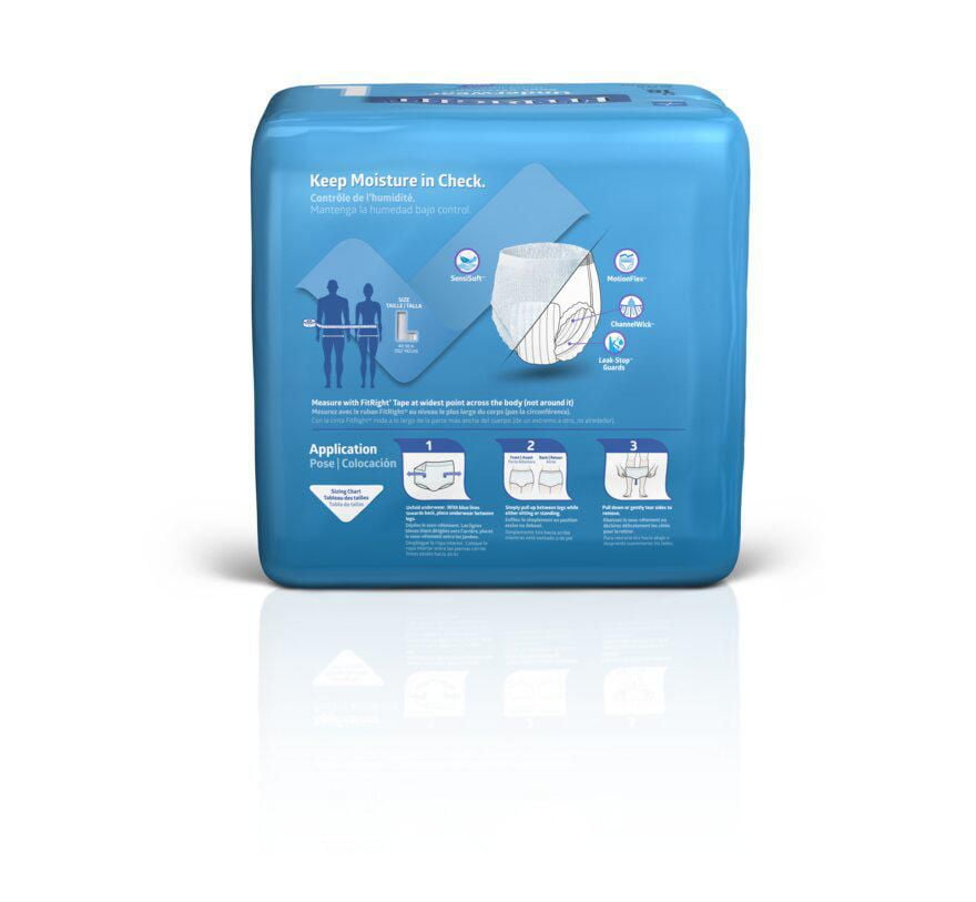 Medline Protection Plus Super Protective Underwear