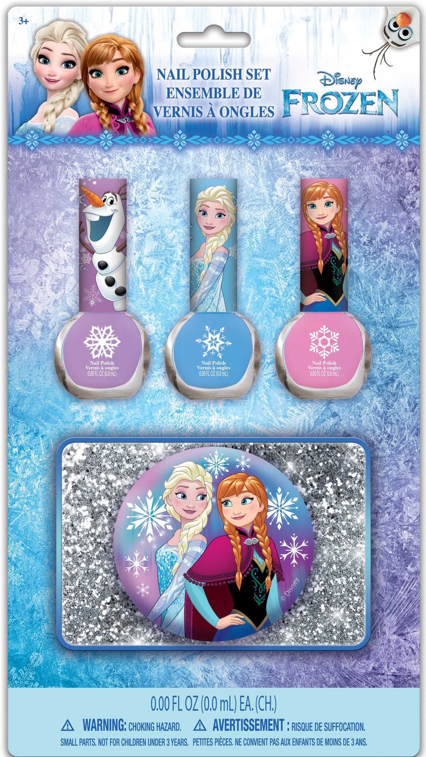 Qoo10 - Disney Frozen Best Peel-Off Nail Polish Deluxe Gift Set for Kids,  18 C... : Baby/Kids Fashio...