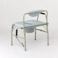 thumbnail image 2 of Medline Steel Bariatric Drop Arm Commode, 2 of 2