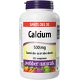 thumbnail image 2 of Webber Naturals Calcium 500 Mg, 2 of 8
