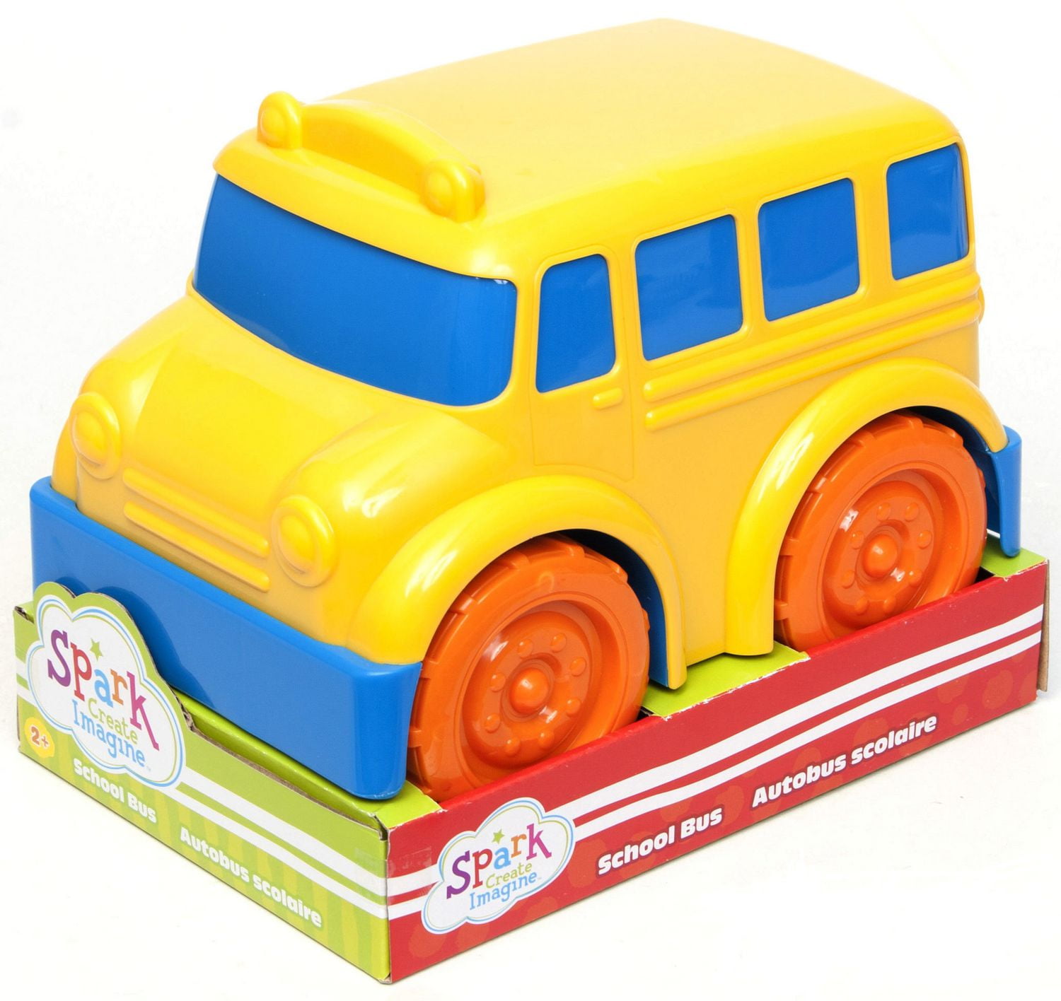 Spark Create Imagine Spark School Bus Chunky Toy Vehicle | Walmart Canada