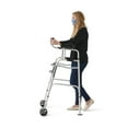 thumbnail image 4 of Medline Upright Folding Walker with 5" Wheels, Junior, 4 of 4