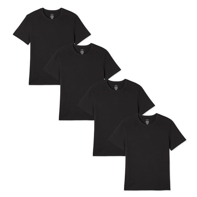 George Men's Crew Neckline Tee 4-Pack