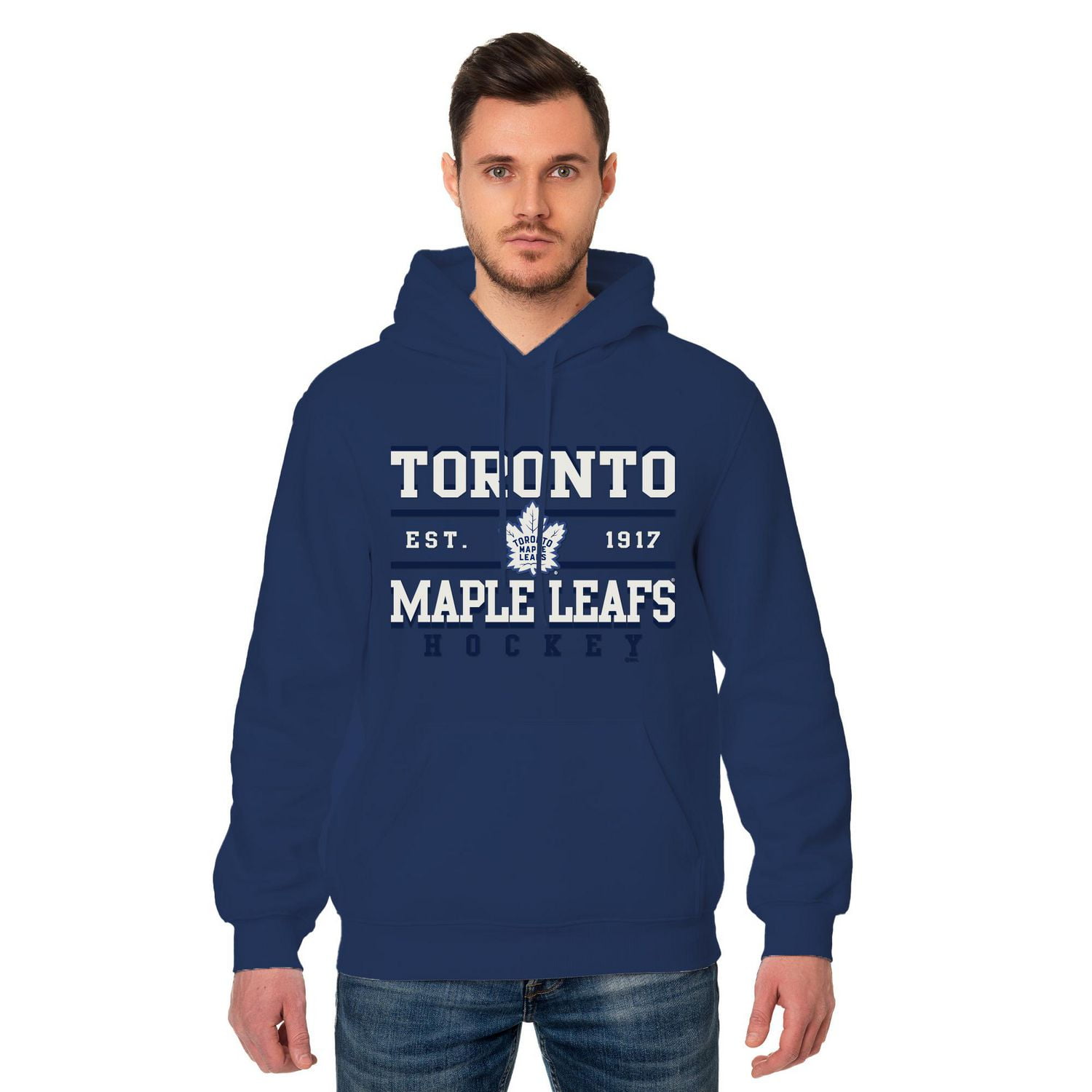 NHL Toronto Maple Leafs Men s Long Sleeve Hoodie On Line Exclusive Walmart