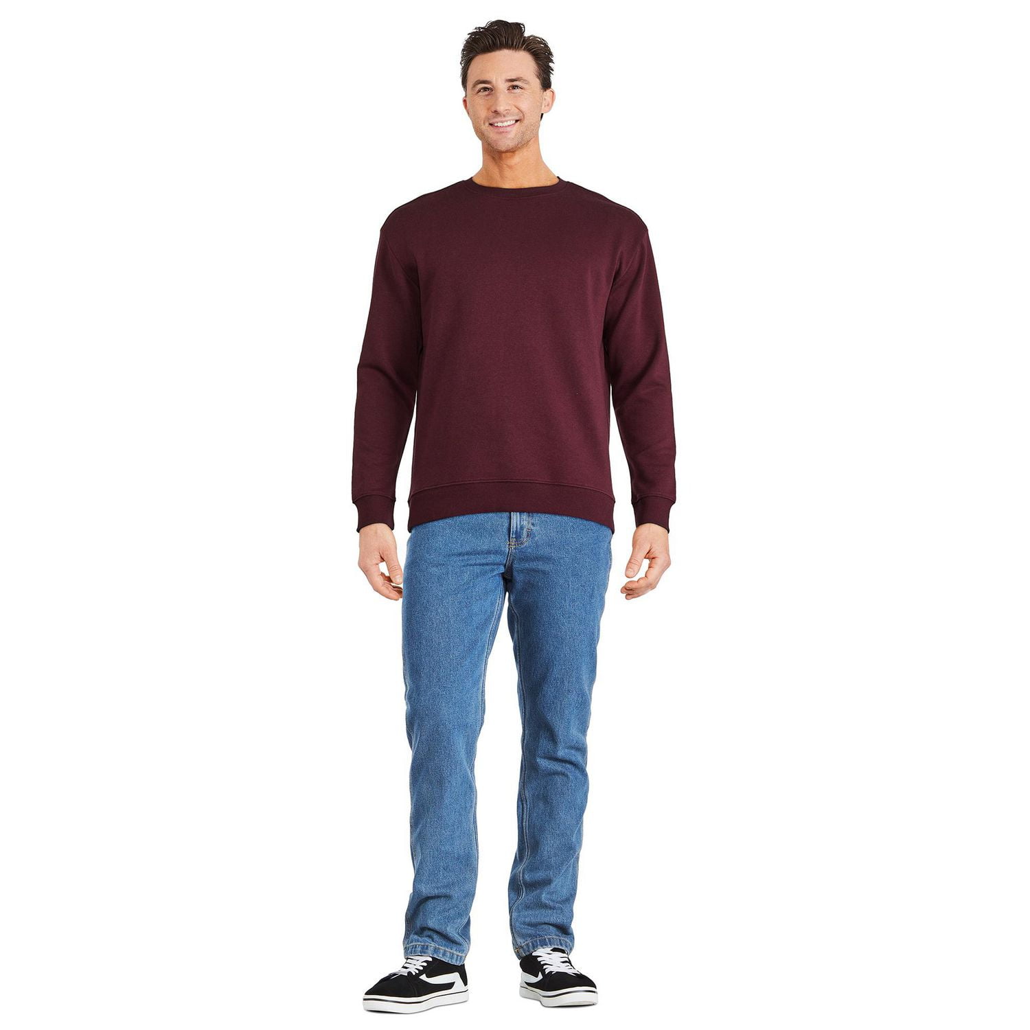 George Men's Crew Neckline Popover, Sizes S-2XL