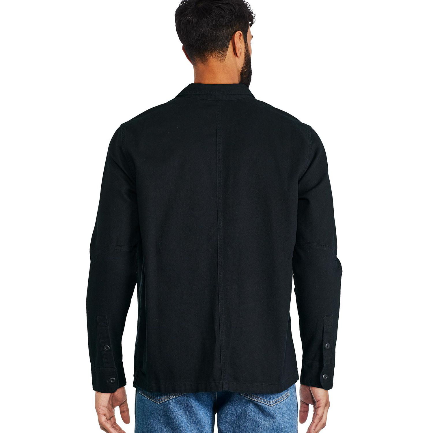 George Men's Twill Overshirt, Sizes S-2XL