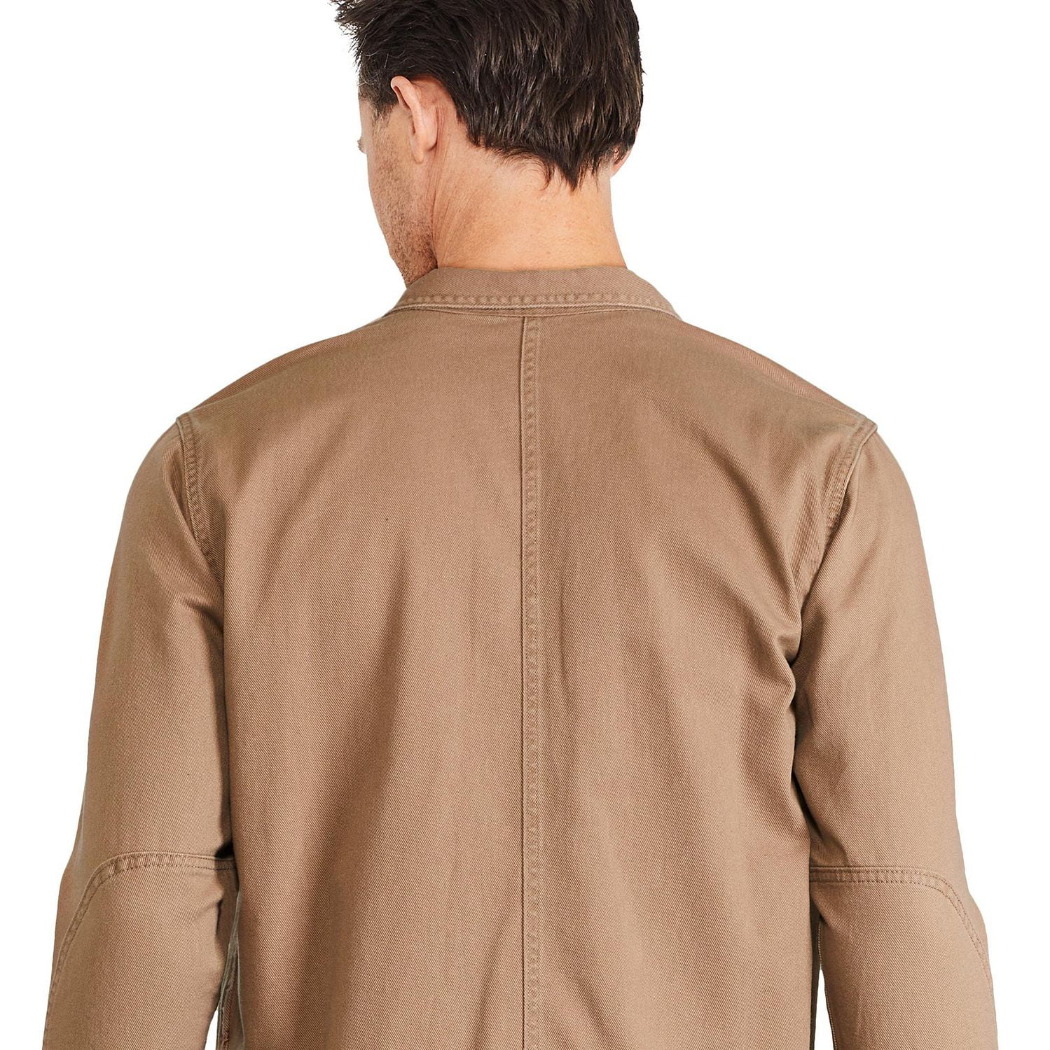 George Men's Twill Overshirt, Sizes S-2XL