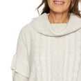 thumbnail image 4 of Iyla Women's Cowl Neckline Poncho, 4 of 6
