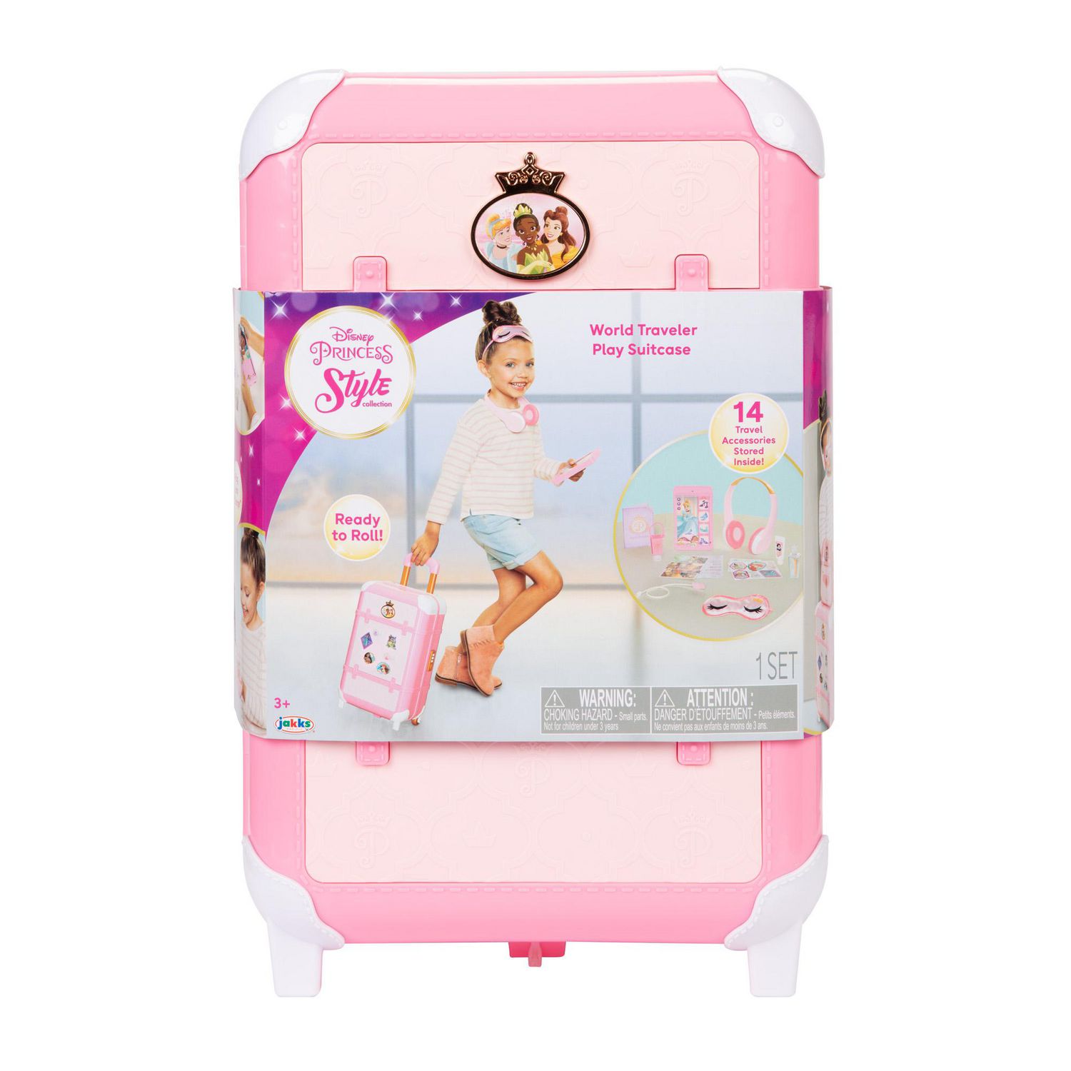 Disney Girls' Princess Toddler Potty Starter Kit Includes Stickers