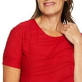 thumbnail image 4 of Iyla Women's Short Sleeve Ripple Tee, 4 of 6