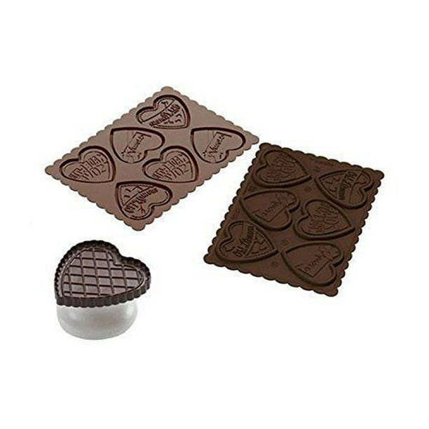 Silikomart Découpoir biscuits chocolat - Amour