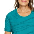 thumbnail image 4 of Iyla Women's Short Sleeve Ripple Tee, 4 of 6