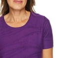 thumbnail image 4 of Iyla Women's Short Sleeve Ripple Tee, 4 of 6