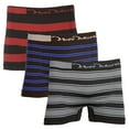 thumbnail image 1 of Yves Martin Men's Lateral Stripe Seamless Trunks, 1 of 4