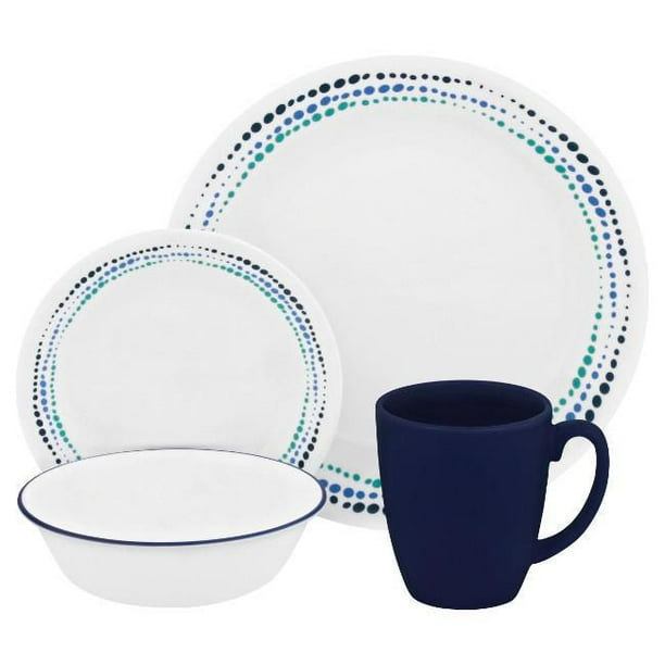 Corelle® Ocean Blue Dinnerware Set 16pc 