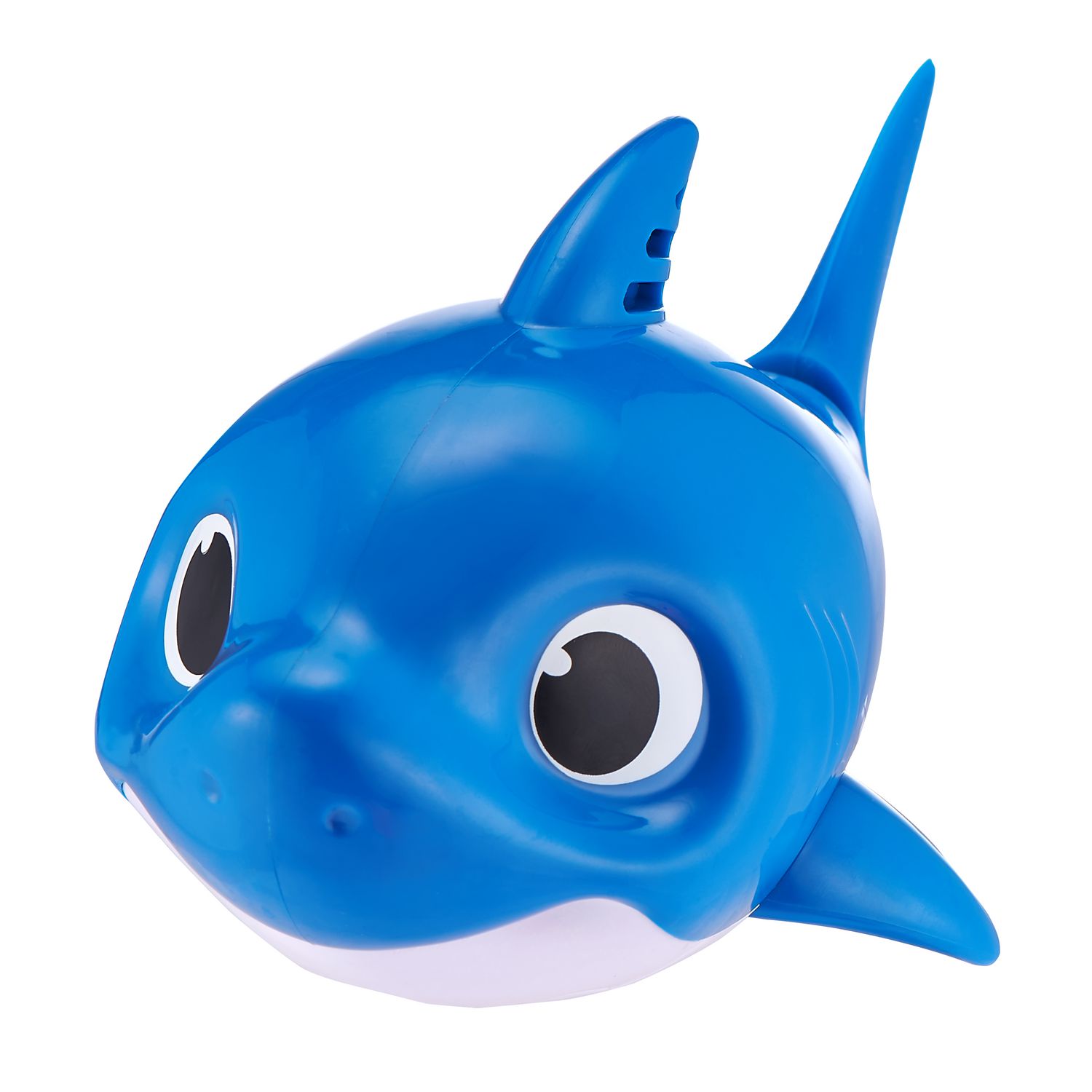 ZURU ROBO ALIVE JUNIOR 25282B Daddy Shark Sing and Swim Bath Toy Blue 