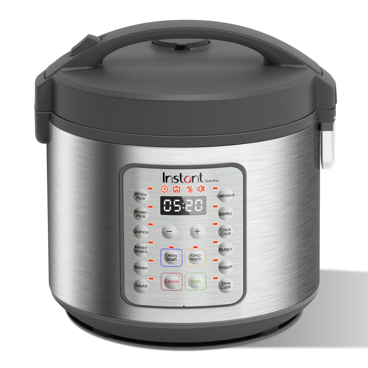 Instant Zest 20 Cup Rice and Grain Cooker Stainless Steel/Silver  140-5001-01 - Best Buy