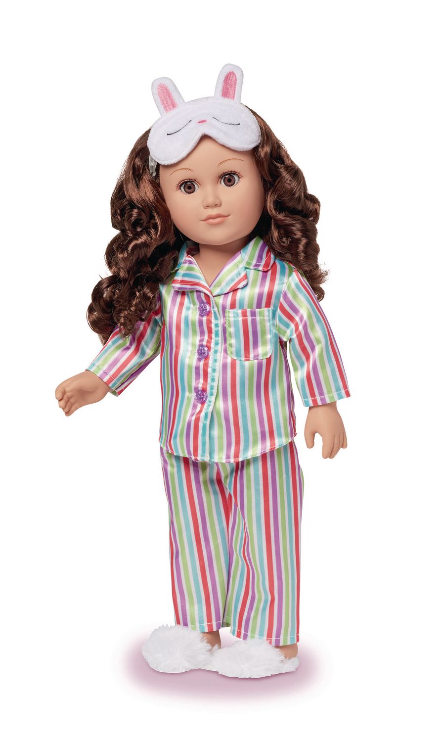 My Life As 18-inch Caucasian with Brunette Hair Sleepover Host Doll ...
