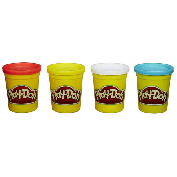 Ensemble de 4 pots couleurs classiques de Play-Doh