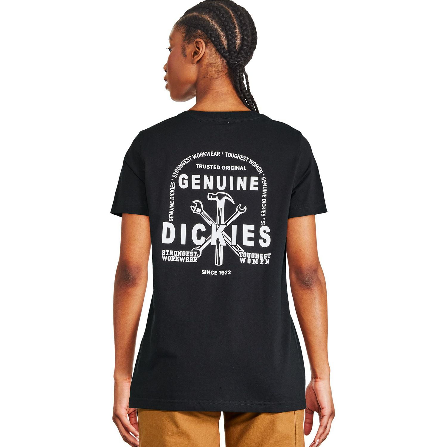 T-shirt à manches courtes avec imprimé graphique Dickies pour femmes