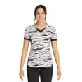 thumbnail image 1 of Scrubstar That's A Wrap Women's V-Neck Print Scrub Top, 1 of 6