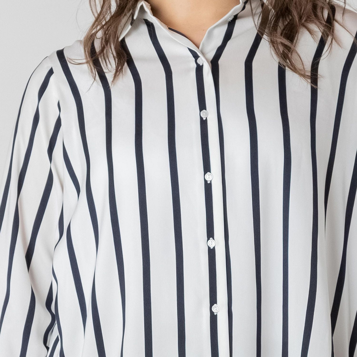 Devoted Taille Plus Femme Blouse à manches longues