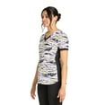 thumbnail image 3 of Scrubstar That's A Wrap Women's V-Neck Print Scrub Top, 3 of 6