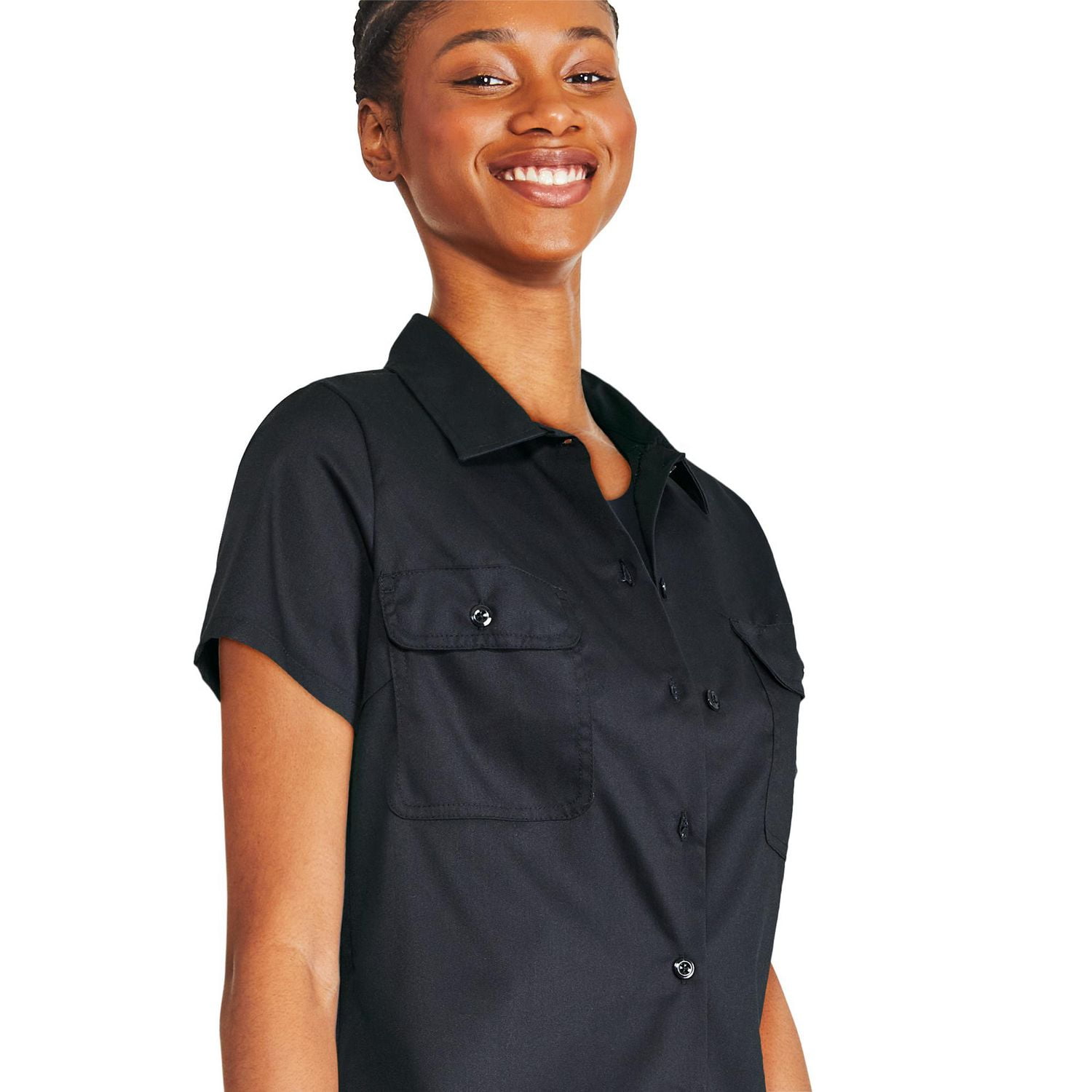 Dickies Women's Work Short Sleeve Shirt