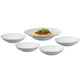 Service à pâtes Bianco 5 pièces en porcelaine blanche – image 1 sur 6