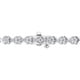 Bracelet tennis "XO" de Miabella avec 1 4/5 CT PBT de moissanite en argent sterling – image 2 sur 4