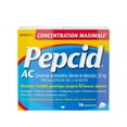 thumbnail image 2 of Pepcid AC Maximum Strength All-Day Acid Indigestion Medicine with 20mg of Famotidine Acid Reducer for Fast-Acting Relief, Prevents & Relieves Heartburn, Travel Size, 10 Count, 2 of 9