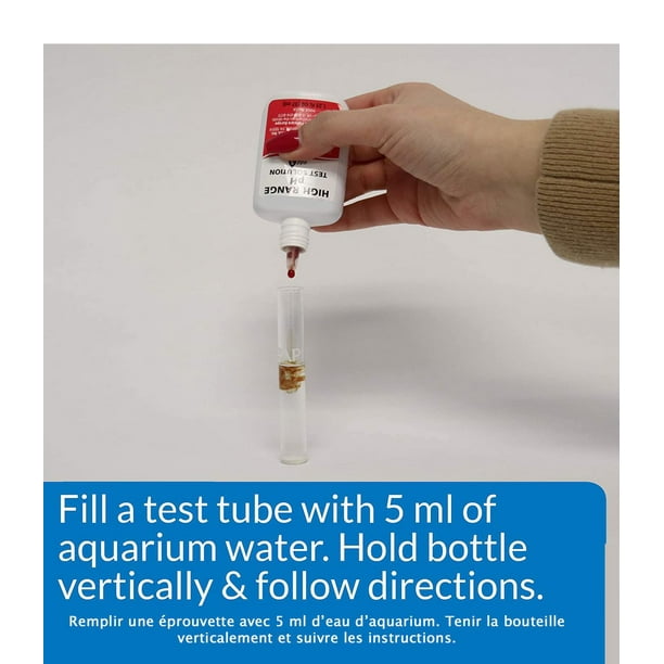 Kit de test et de réglage du pH - Eau douce - API