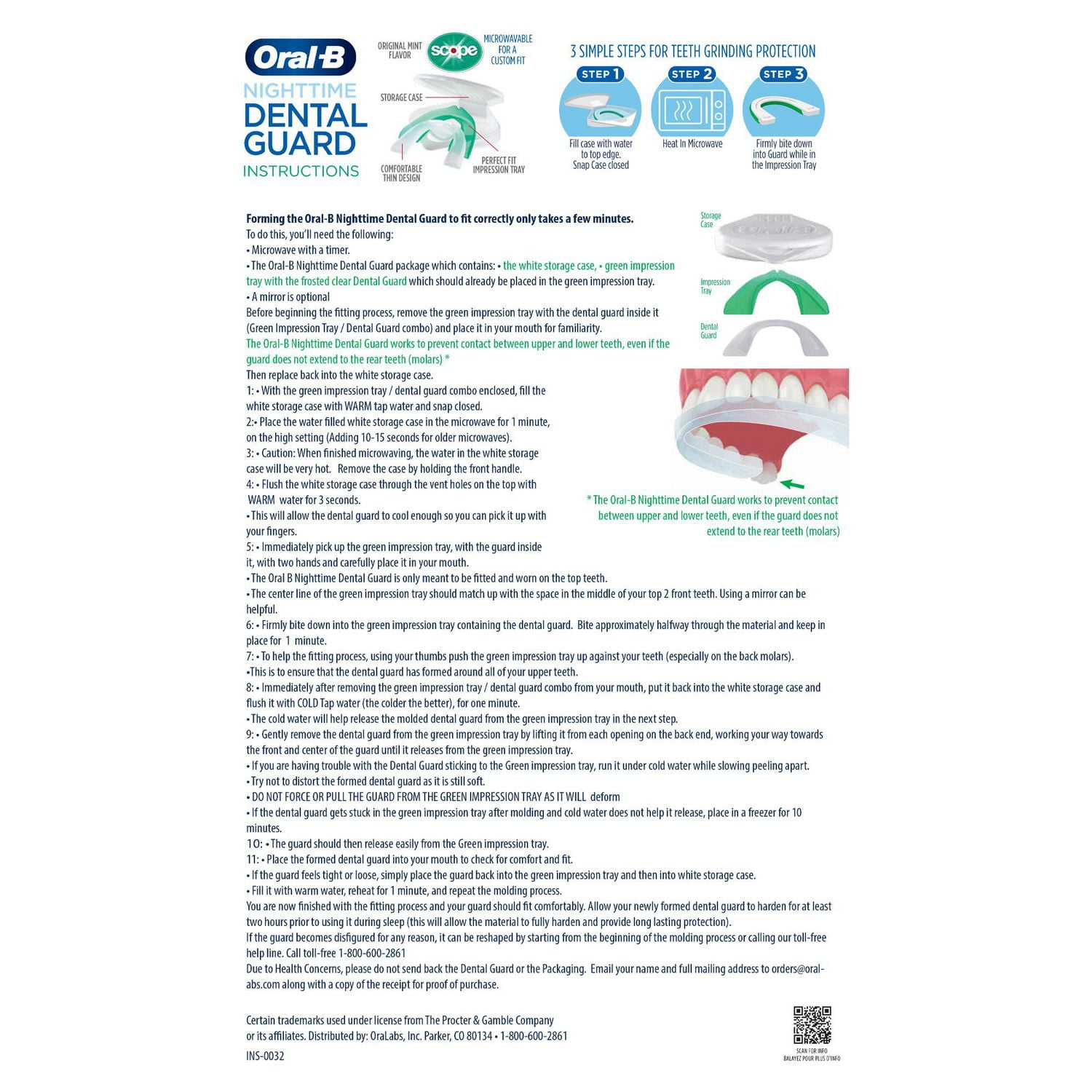 Oral B Nighttime Dental Guard Walmart