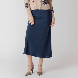Jupe Crayon Fleurie F&F Neuve - Extensible, Blanche/rose, Taille 6 Femme