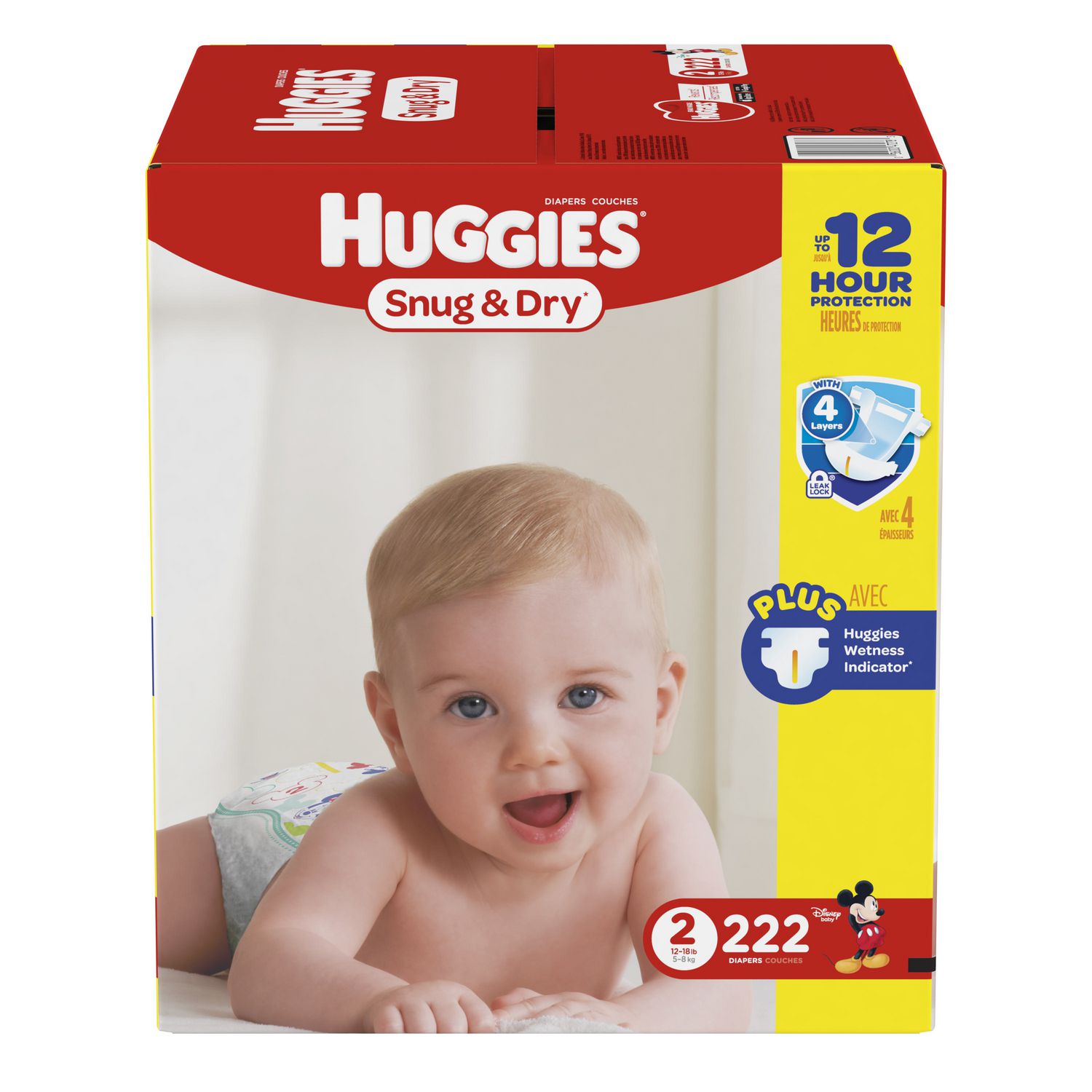 Huggies Snug \u0026 Dry Diapers, Economy 