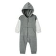 thumbnail image 1 of George Baby Boys' Fleece Fooler Romper, 1 of 2